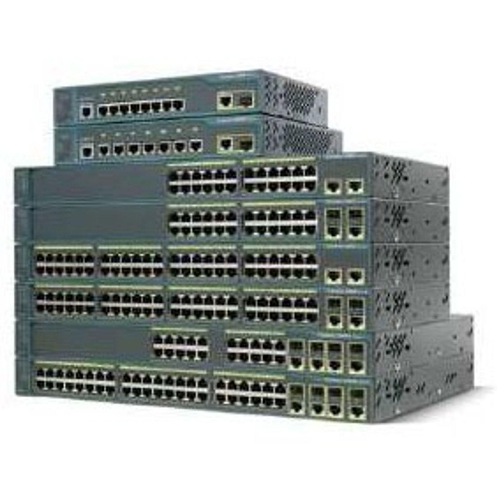 Cisco Catalyst 2960 PLUS 24 10/100 POE 2T/SFP Lan Base - WS-C2960+24PC-S